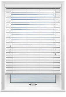 Ecowood, Emperor White Satin - Venetian Blind